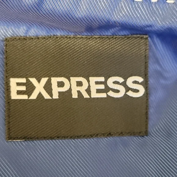 Express mens tuxedo Suit jacket black 36R - Picture 4 of 8